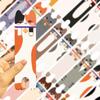 30 листов Коллекция закладок для книг в винтажном стиле с кошками Художественные ручные иллюстрации для дневников, планировщиков Бумажная закладка Идея для подарка