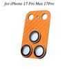 Metal Tempered Glass Camera Lens Cover for iPhone 17Pro/17 Pro Max Phone Accessories