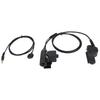 U94 PTT Adapter Durable Portable Military Intercom Headset Adapter for MOTOROLA XTS2500