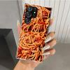 Чехол для телефона Food Fries Beer Cheese Sushi Cookie для Samsung Galaxy S26 S24 S23 Ultra S25 Edge S22 S21 Plus S20 FE + Мягкая печать Sh