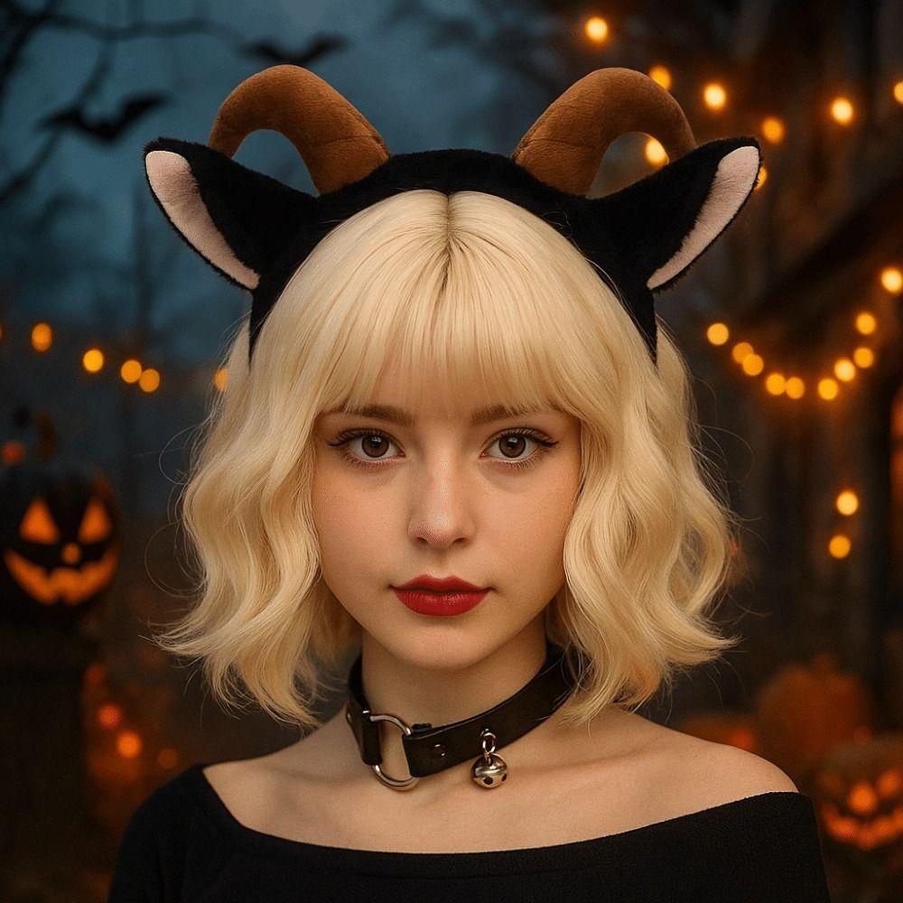 Animal Ears Animal Costumes Props Plush Plush Lamb Headbands Party Decorations