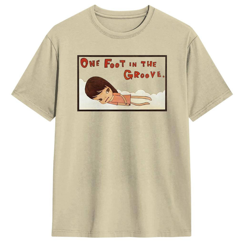 Aesthetic Yoshitomos Nara TShirt Unisexs Round Neck Short Sleeve Tops I Dont Want to Grow up Painting Cotton Summer Tops Shirts