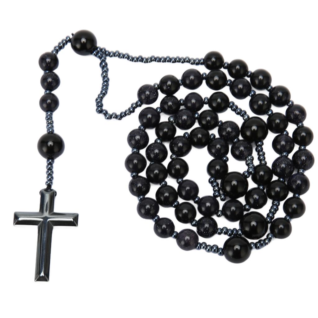 Натуральные каменные ожерелья Агат Здоровое Красивое Легкое Ожерелье Распятие для Свитера