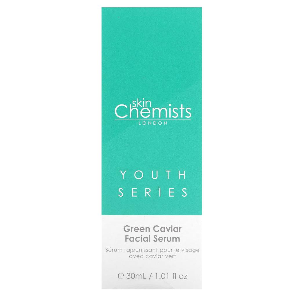 skinChemists Youth Series, Green Caviar Facial Serum, 1.01 Fl Oz (30 Ml)