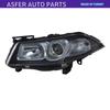 Car Headlight Left Side Black Electric For Renault Megane Mk2 2006-2008 OEM 7701063264