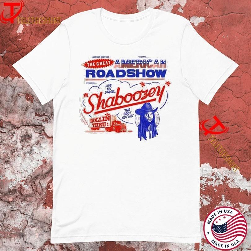 Shaboozey The Great American Roadshow Tour Dates 2026 T-shirt Unisex All Size