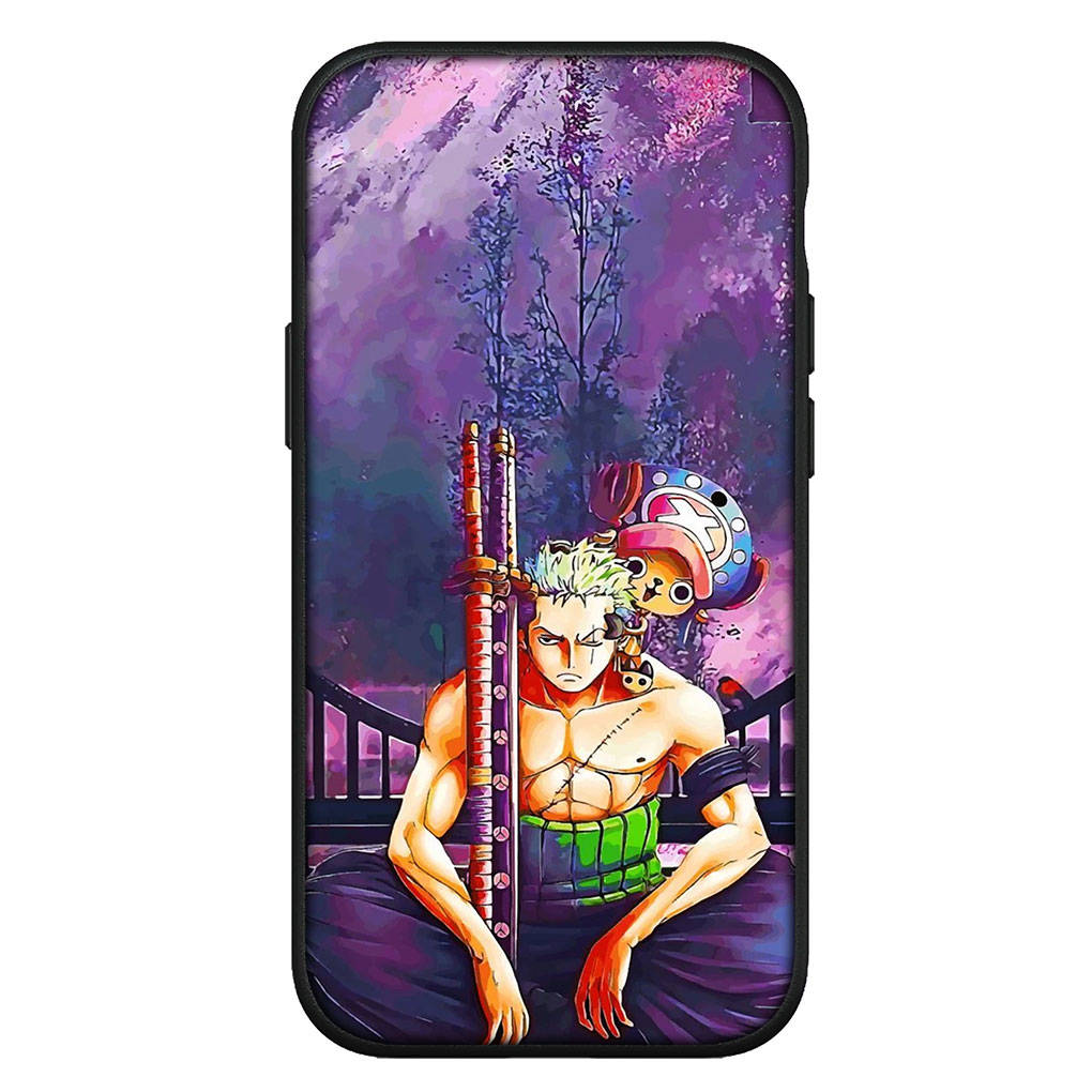 Для iPhone 16 15 Xiaomi Redmi Note 14 13 12 11 Pro Max 16e Samsung Galaxy S25 S24 S23 Moto OPPO Huawei Комиксы Луффи Ван Пис Ророноа Зоро Чехол для телефона