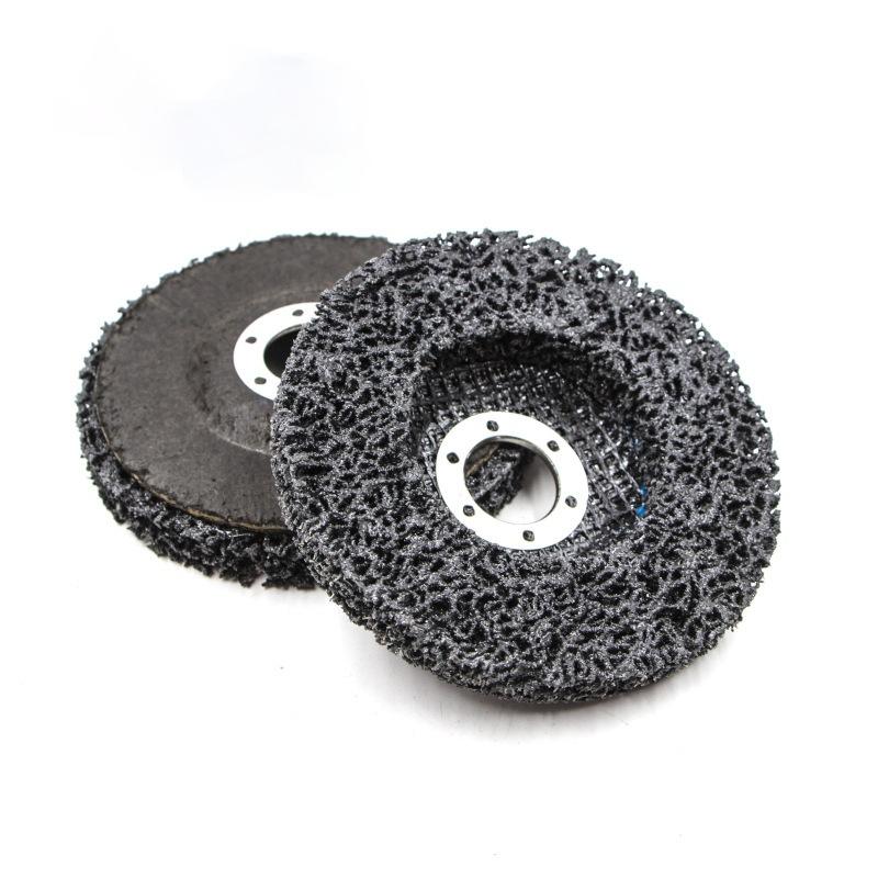 1Pc Black Polishing Grinding Disc Wood Stone Sanding Conditioning Metal 100*16mm