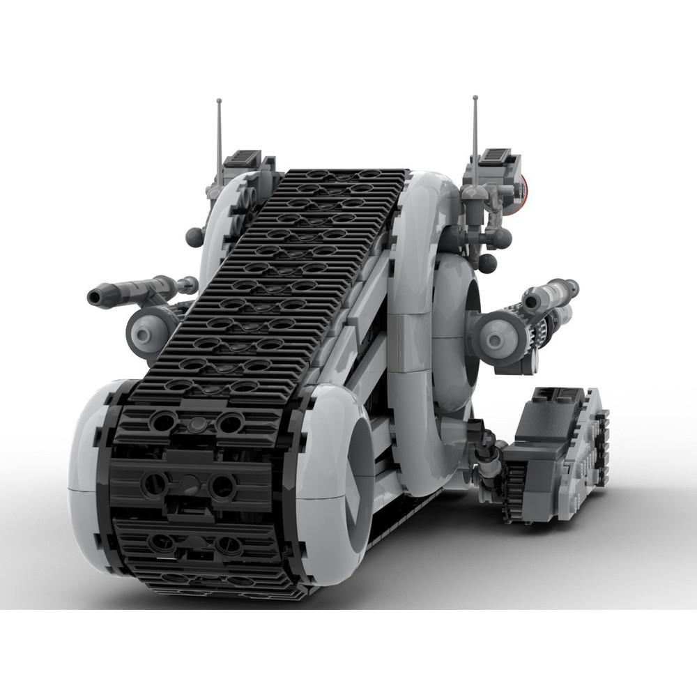 Новый MOC Серия Космос Боевой Танк Робот Улитка Модель Строительные Блоки DIY Модульная Технология Сборная Игрушка Коллекционный Подарок для Взрослых
