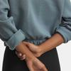 Under Armour Rival Fleece Пуловер с отделкой Свободный Теплый С круглым вырезом Толстовка с длинным рукавом Женская толстовка 6007035-587