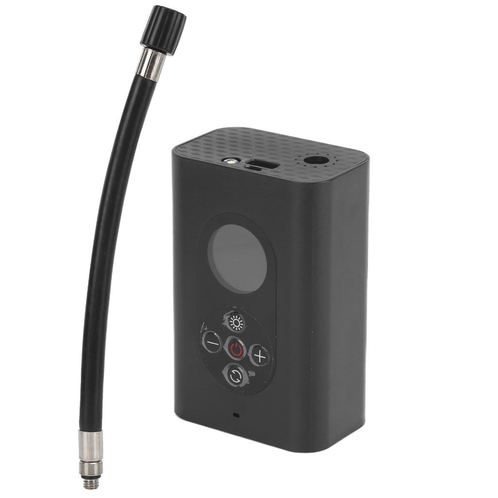 Электрический воздушный насос Портативный беспроводной USB перезаряжаемый умный насос высокого давления с ЖК-дисплеем светодиодной подсветкой