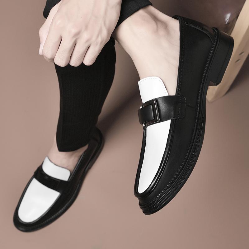 Модные высококачественные классические мужские туфли для свадьбы из натуральной кожи, стильные мужские туфли для парикмахеров 2024 года, универсальные винтажные мужские повседневные туфли