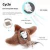 Интерактивные игрушки для кошек Catnip Electric Pat Bird (с кошачьей мятой) Собака Кошка Сенсорный Писклявый Мягкая Игрушка Питомец USB Перезаряжаемый