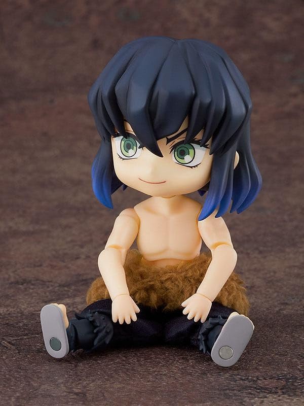Nendoroid Doll Demon Kimetsu no Yaiba Hashibira Inosuke Plastic Painted Movable Figure G12671 Slayer Non-Scale