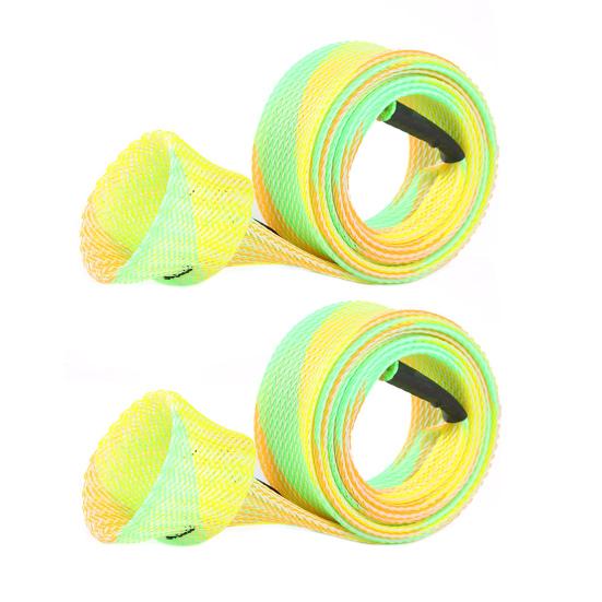 2 шт., 3 см x 170 см, рукав для удочки со шнурком, эластичная дышащая сетка из ПЭТ, легкая складная защита для удочки, аксессуары для рыбалки