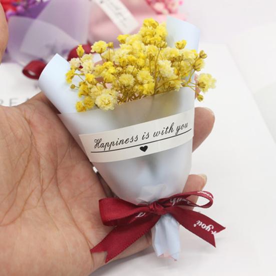 1шт гипсофила сухоцвет букет не увядает очаровательный день святого валентина искусственное растение офисный декор