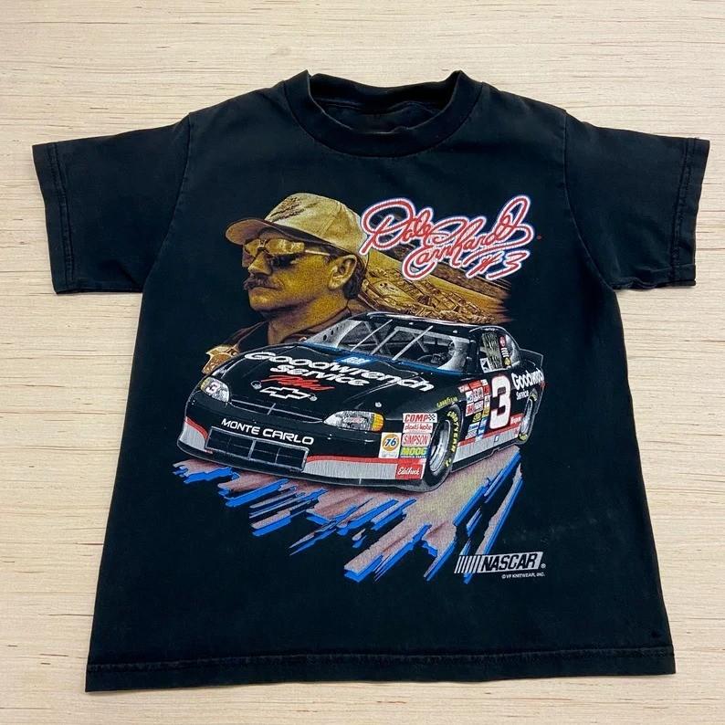Retro Dale Earnhardt Unisex Black S235XL Shirt 20D1526 Unisex T-Shirt