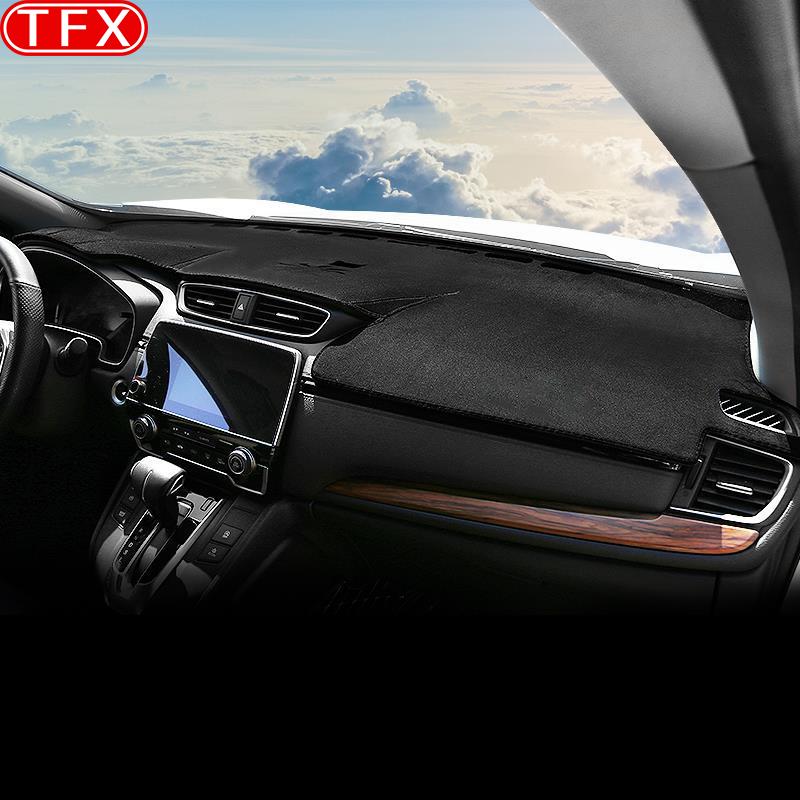 Фланелевой коврик для приборной панели автомобиля для Honda Crv Cr-V Rw 2017-избегайте легкой панели, подушка для приборной панели, платформы