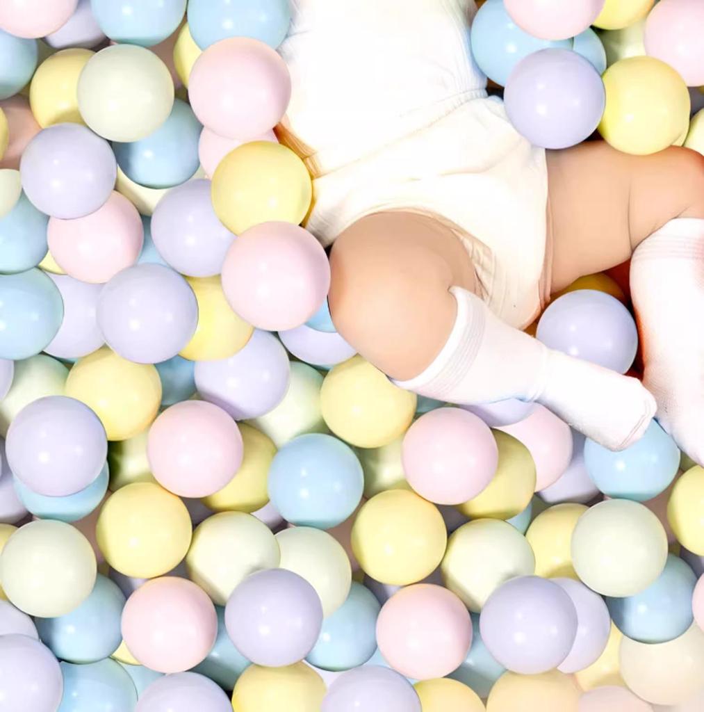 Bobo Bath Toys: Non-Toxic, Tasteless, Thickened Ocean Balls for Teething Babies