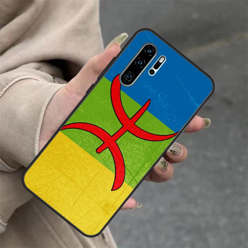 Amazigh Berber Flag Case For Huawei Nova 9 SE 10 5T 11i 8i 7i 3i Y61 Y91 Y60 Y70 Y90 P20 P40 Lite P30 Pro Cover