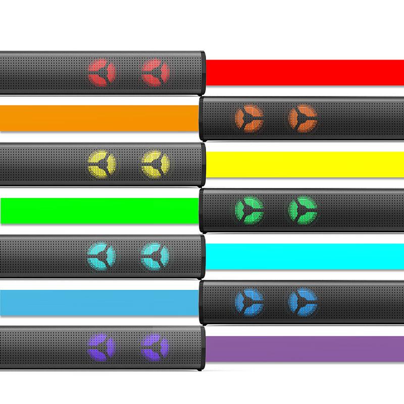 Bluetooth домашний кинотеатр 3D стереодинамик Super Bass Soundbar Многофункциональный сабвуфер Складной сплит для ТВ/ПК