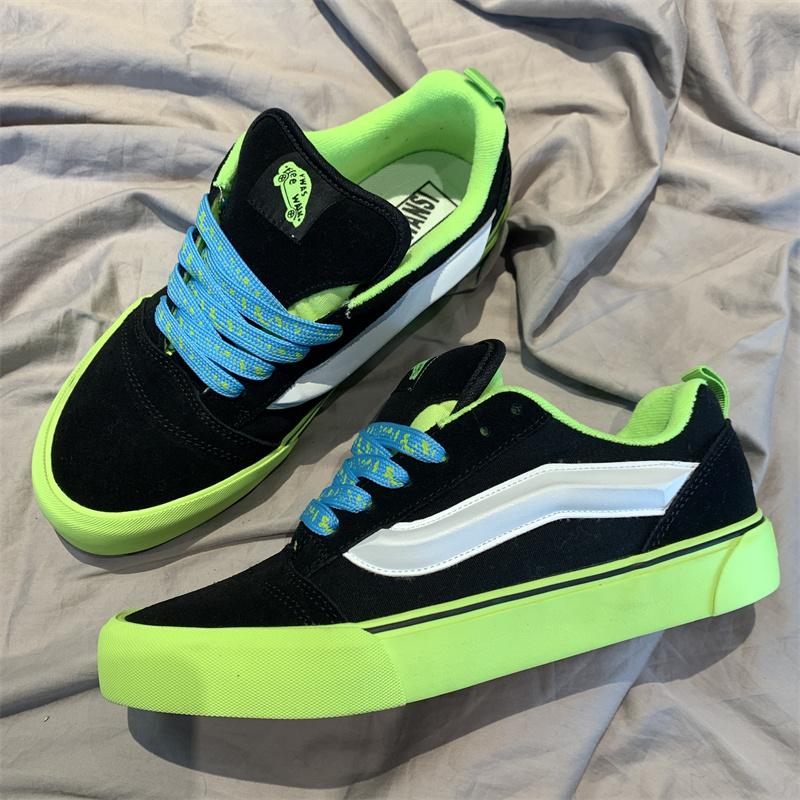 Новые винтажные американские спортивные повседневные кеды Дарт Вейдер, кеды-скейтеры, полностью замшевые, черные, пухлые, 'хлебные' кеды