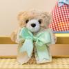 Teddy Cute Couple Bear Keychain Adorable Plush Bear With Bow Tie Decoration