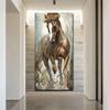 Modern Vertical Canvas Horse Painting Cuadros Paintings On the Wall Home Decor Canvas Posters Prints Pictures Art No Frame