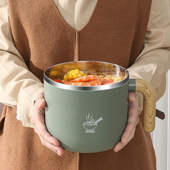 Food Container Great Insulation Heat Retention Stainless Steel Excellent Student Lunch Box Soup Cup Household Supplies