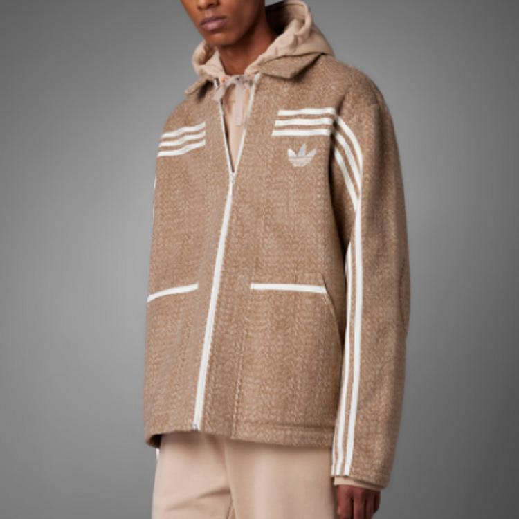 adidas Оригиналы ADICOLOR HERITAGE NOW Куртка Мужская Коричневая IB3424