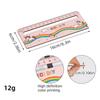 1 Piece Cute Cartoon Wood Straight Ruler Kawaii Tools Stationery Cartoon Drawing Christmas Gift Office School Measuring