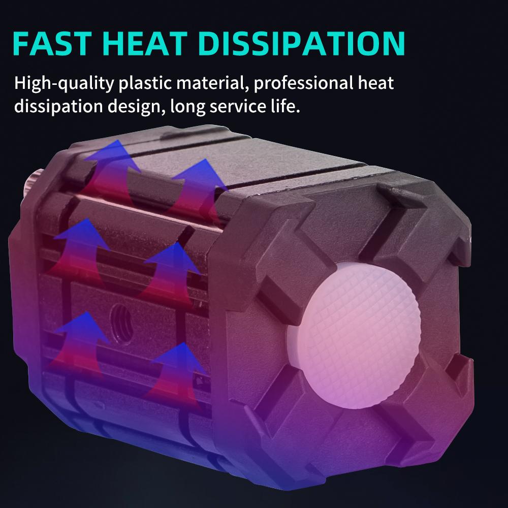 Motorcycle LED Auxiliary Headlight Work Light High and Low Beams Super Bright Spotlight Driving Fog Lamp Motorcycle Accessories