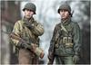 Alpine Miniatures WWII US Army Infantry Winter Clothes NCO and Resin AM35305 1/35 Set, Infantryman, 2-Piece Kit,