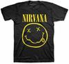 NIRVANA - Smiley Face - T SHIRT S-M-L-XL-2XL Brand New ! Official