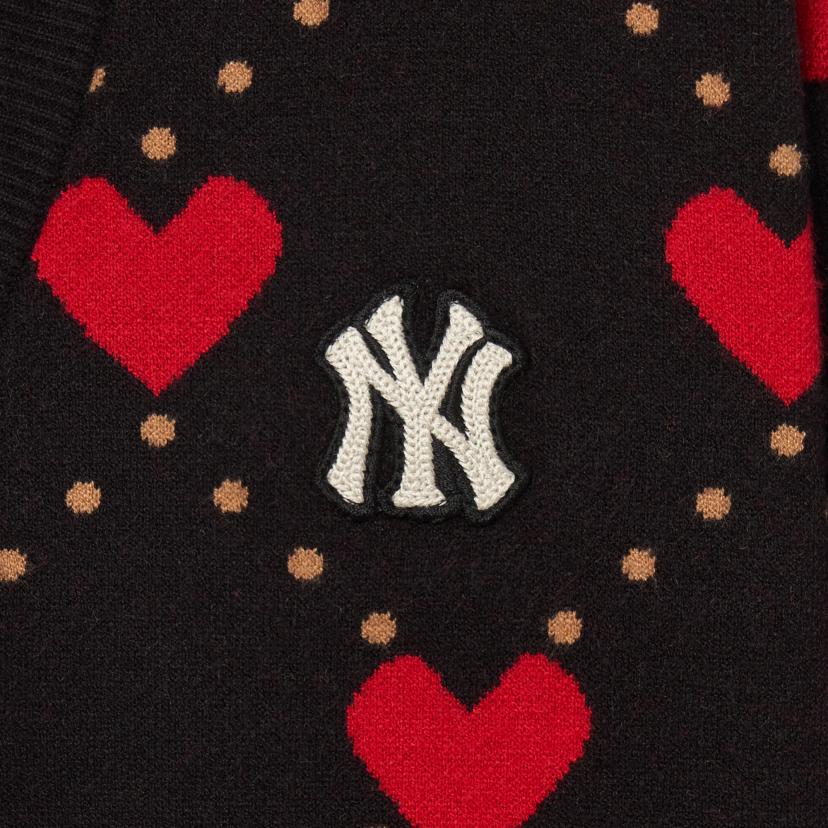 Новый трикотаж MLB New York Yankees Женский Черный 3FKCH0234-50BKS