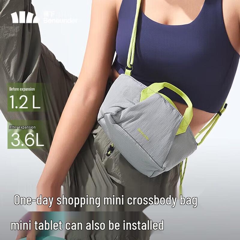 Beneath the Banana Tree LC169 Expandable Mini Crossbody Bag