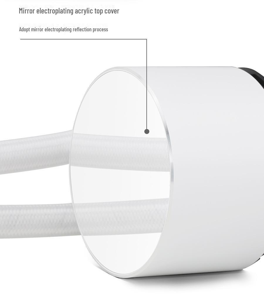 Водяной кулер для процессора Limin ARGB FN240/FN360, черный и белый