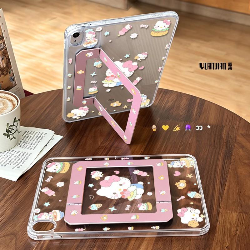 Cute Animal Cartoon IPad Case With Air Cushion Protection Mini 7/6 5/6/7/8 Pro 11/13 Inch Stand Auto Sleep