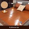 Foldable Bamboo Ice Silk Mat: All-Season Cooling Straw Mat for Home & Dorm