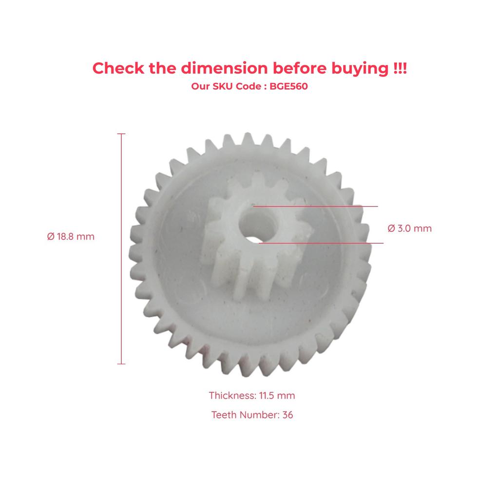 BROSS Автозапчасти BGE560 Кондиционер Вентиляция Мотор Ремонт Gear Для Dodge Chrysler. Больший диаметр шестерни: 18,90 мм