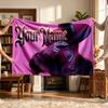 Romance (1) Personalized Name Blanket Soft Cozy Gift for Sofa Bed Couch Home Decoration