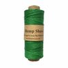 Пеньковый шпагат 1мм 50г 62м рулон [HEMP SHOW] (Конопля100%) (зеленый) [Элемент]
