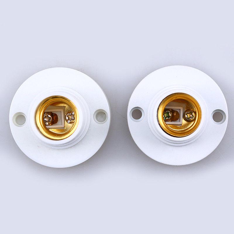 2 шт. E14 светодиодная лампа с винтовым цоколем, цоколь для крепления лампы на поверхности, держатель основания