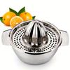 Stainless Steel Manual Citrus Juicer - Heavy-Duty Lemon/Orange Press | Home/Commercial Use, Rust-Proof & Easy Clean