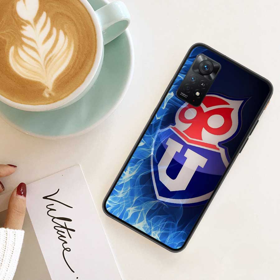 Fondo U. De Chile LOGO Phone Case For Redmi 14C 12 12C Note 14S 13 14 Pro Plus K80 Pro 10 10A 10C 9 9A 9C 9T 8 8A TPU Clear Cove