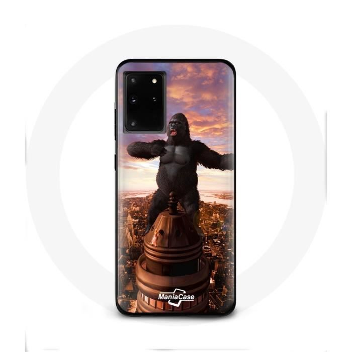 Чехол - Кинг Конг - Samsung Galaxy S11 Plus - Мягкий - Dwan Teaser - Защита