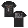 Preachers Of The Night Powerwolf Мерч Группы Футболка Хлопок Унисекс Мужская Женская Футболка Фанаты Тура Y2k Популярная Футболка