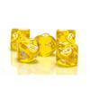 D10 Rpg Dice Ten-Sided Yellow Topaz 0-9