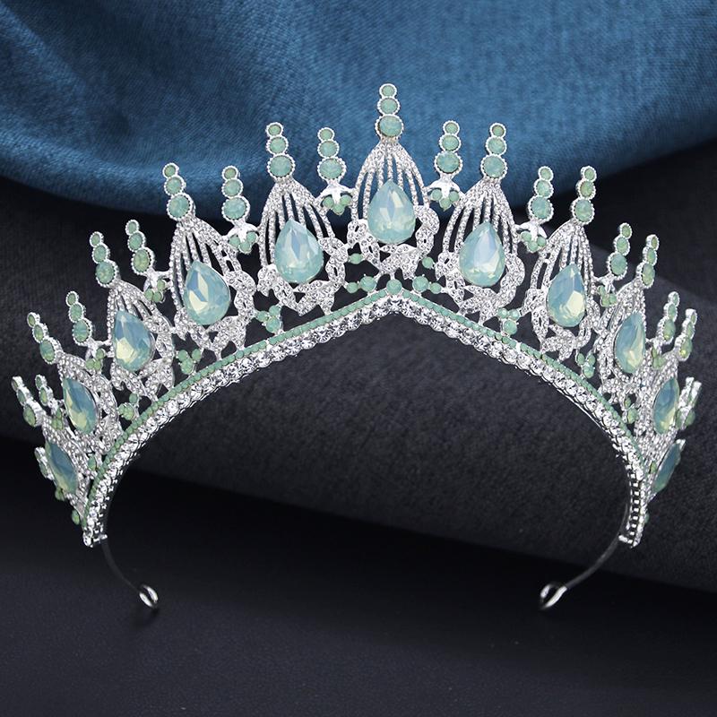 Luxury 13 Color Wedding Crown Princess Queen Tiaras and Crowns for Party Birthday Tiara Hair Jewelry Bridal Dress Accessories