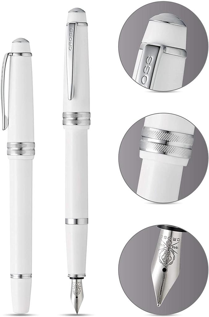 Cross Перьевая ручка Cross Bailey Light White XF NAT0746-2XS